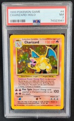 Charizard 4/102 Base Set PSA 7 NM Pokemon Graded Card